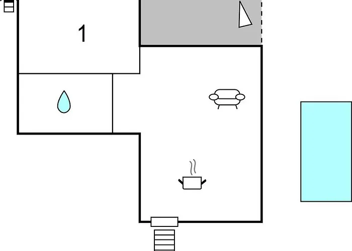דירה One-bedroom In